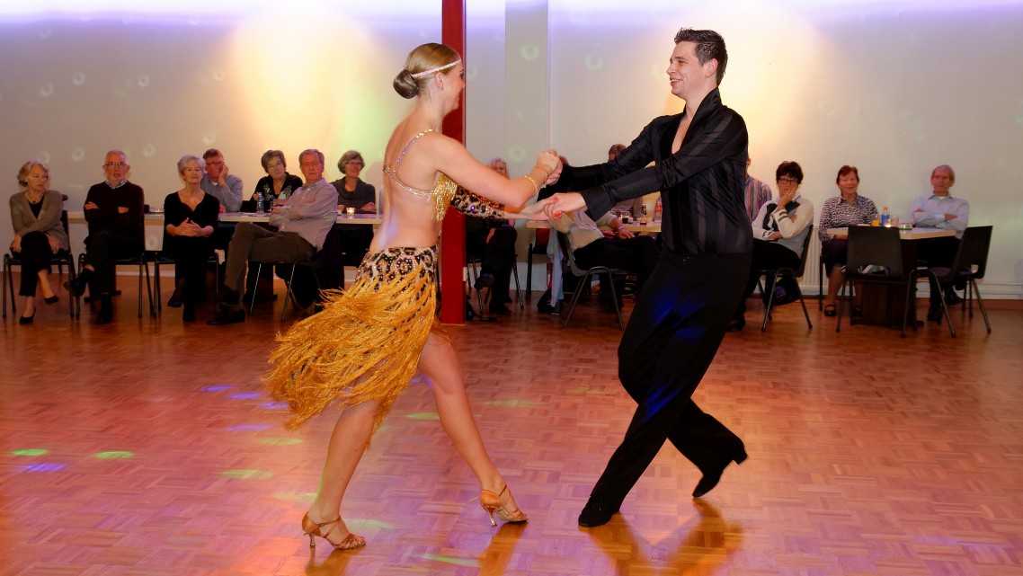 Dansshow van Martijn Moed en Sharon van der Veen