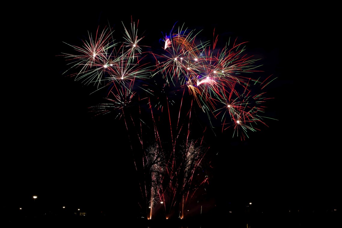 Oranje Vuurwerk Wilhelminapark - Koningsdag 2015 - 5